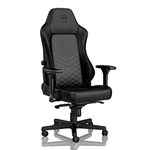 noblechairs Hero Gaming Chair - Office Chair - Desk Chair - PU Faux Leather - Black/Platinum White