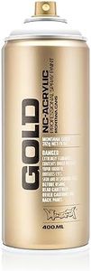 Montana Gold Acrylic Spray Paint - 400ml Can - S9120 - Shock White Pure