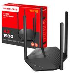 AX1500 Wi-Fi 6 Router, Expansive Wi-Fi Range, Security Protection, Smart Connect,Eco-Friendly, 1.5 Gbps Wi-Fi Speeds (MR60X)