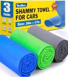 YesBes 3 Pack Premium Shammy Cloth 