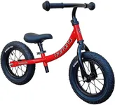 banana bike GT Balance Bike - Lightweight No Pedal Push Bike for Toddlers Ages 2-4 - Adjustable Handlebar and Seat, Aluminum Frame, Air Tires - Ideal Training Bike for Kids - Red, 33x18x24 Inches