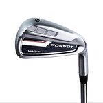 POSSOT Golf Irons Individual, Golf Iron Set for Men (5,6,7,8,9 and Piching Wedge or Golf Hybrid Right Handed with Regular Flex Steel Shaft, 9