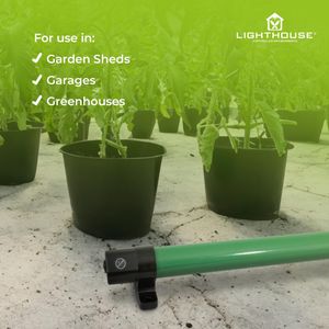 LightHouse Eco Greenhouse Heater, 305mm – Energy Efficient