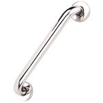 supregear Bathroom Grab Bar Rail, 40 cm 304 Stainless Steel Bathroom Handle, Safety Handle, Indoor/Outdoor Auxiliary Handle for Kitchen Bedroom Bathtub, Shower and Steps