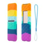 Silicone TV Remote Cover Compatible with Samsung Smart TV Remote 2023 BN59-01432G BN59-01432A BN59-01432J BN59-01432 Case with Remote Loop (Remote NOT Included) [Multi]
