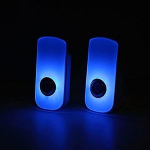 Bonashi 2 Pack LED Night Light Flashlight Motion Sensor Cut Light 3-in-1, Rechargeable Emergency Light, Auto Sensing Energy Saving Wall Mount Light Portable LED Torch - Blue Small Size