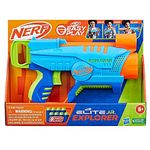 Nerf Elite Jr Explorer Easy-Play Toy Blaster, Easy Hold & Load & Blast, 8 Nerf Elite Darts, For 6 Year Old Boys & Girls