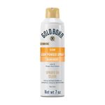 Gold Bond No Mess Invisible Clear Body Powder Spray, 7 oz, 7 oz