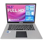 15.6" Full HD Laptop - 6GB RAM 256GB SSD Windows 11 Home, WIFI, Integrated Webcam - S15 N2 15 Inch Lightweight Laptop