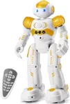 KingsDragon RC Robot Toys for Kids, Gesture & Sensing Programmable Remote Control Smart Robot for Age 3 4 5 6 7 8 Year Old Boys Girls Birthday Gift Present,Yellow