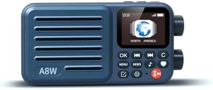 Choyong A8W Portable Smart Internet Radio Receiver WIFI/4G Speaker with FM,Micro-SD Card,All World Radios,for Home with WiFi,Digital Radio,choyoung Radio