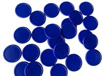 500 X TOKENS DRINK VOUCHERS REWARDS POKER CHIPS 25MM (Blue)