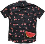 Molokai Fun Novelty Shirts (Watermelons (Black), XL)