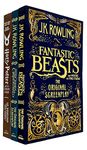 J.K. Rowling Collection 3 Books Set (Fantastic Beasts and Where to Find Them, The Crimes of Grindelwald, Harry Potter and the Cursed Child - Parts One and Two)