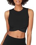 Sanutch Cropped Workout Tops for Wo