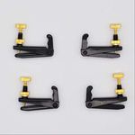 4 Soundman® Fine Tuners for 3/4 or 4/4 Violin (Colour: Black) 4 pcs