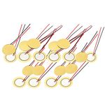 35mm Piezo Transducer with Soldered Wire (pack of 20)