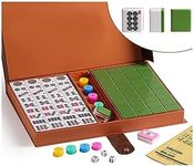 We Pay Your Sales Tax Chinese Numbered X-Large Tiles Mahjong Set. 144 Tiles 1.5 Easy-to-Read Game Set/Complete Set Weighs 13 pounds. Gift/Birthday (Mah-Jongg Mah Jongg Majiang) ~ C12462