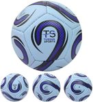 Tussan Sports Toddler Football, Size 2 Kids Lighter-weight Soccer Mini Ball for Age 2 3 4 5 6 Years Old Boys/Girls Toys Christmas, Birthday Gift - Garden Game, Indoor/Outdoor ball (Size 2, Sky Blue)