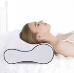 Cervical Pillow for Neck Pain Relief, Neck Pillow for Sleeping Neck and Shoulder Pain, Orthopedic Sleeping Pillow for Adults, Ergonomic Contour Memory Foam Pillow (60 * 30 * 10/13cm)