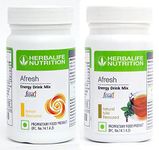 HERBALIFE Afresh Energy Drink - Lemon Flavor & Tulsi Flavor For Weight Loss Energy Drink��(50 g, Lemon, Tulsi Flavored)