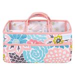 Waverly Blooms by Trend Lab Diaper Caddy, Storage, Bin, Pink