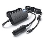 Pwr USB-C CAR Charger for Dell Latitude 11 12 13 5175 5285 5289 7275 7285 7370, Dell XPS 12 13 9370 9365, Dell Chromebook 11 3100 5190 - UL Listed 10 Ft Power Supply Cord 90W