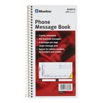 Blueline Telephone Message Book 400 Messages with Carbonless Duplicate English 11-Inchx5-11/16-Inch (D50976)