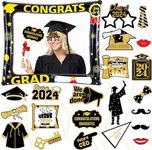 LMSHOWOWO 21PCS 2023 Graduation Pho