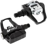 BV Bike Pedals with Toe Clips, Comp