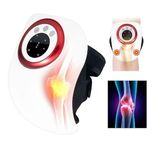 Cloyster Electric Knee Joint Massager Heat Vibrating Therapy Infrared Red Lights Relaxation Knee Pain Arthritis Treatment Knee Massage