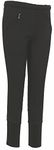 TuffRider Kid's Unifleece Pull-On Stretch Fleece Knee Patch Breeches, Black, 8