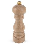 PEUGEOT - Paris u'Select 18 cm Pepper Mill - 6 Predefined Grind Settings - Made with PEFC Certified Wood - Made in France - Natural Colour