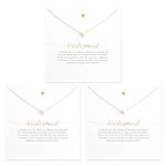 2/3/4Pcs Bridesmaid Gifts for Wedding Day Bridesmaid Necklaces Pearl Pendant Necklace Bridesmaid Proposal Gifts Wedding Jewelry Bridesmaid Gift Accessories