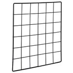 Franklite Iron Square shape hanging Grid frame for home Decoration, wall, photog, collage photo, key, as per your requirement (Black) Frame (30By30cm) 1Pcs