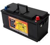 FEENCE LiFePO4 Battery 12V 100Ah Up to 7000 Deep Cycle Lithium Iron Phosphate with BMS for Campers RV Solar Marine Golf Carts Energy Power Supply Emergency,Run in Series or Parallel