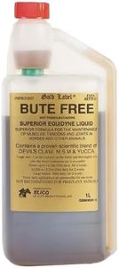 Gold Label Bute Free Liquid 1litre - Pain Killing, a Natural Alternative. Contains Devils Claw