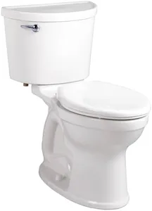 American Standard 211CA004.020 Champion PRO Two-Piece 1.6 gpf/6.0 Lpf Standard Height Elongated Toilet Without Seat, White