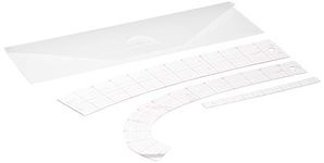Clover Curve Ruler 3/Pkg-7006
