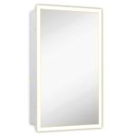 Medicine Cabinet with Lighting Backlit Medicine Cabinet 16" x 26"