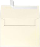 A7 Invitation Envelopes w/Peel & Press (5 1/4 x 7 1/4) - Champagne Metallic (50 Qty.) | Perfect for Holiday Cards, Special Occasions and Invitations |