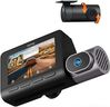 70mai 4K T800 3 Channel Dash Cam, Dash Cam Front and Rear Inside(2160P+1080P+1080P), STARVIS 2 IMX678 & IMX662, HDR Night Vision, WiFi 6, ADAS, Super-Capacitor, 24H Parking Mode, Upto 512GB Supported