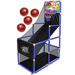 Kiddie Play King Sport Basketball arcade Hoop Rack Toy Basketball Hoop Arcade Game indoor Sports Toys for Kids Indoor/Outdoor Basketball Stand for Boys and Girls| Stable Base Stand