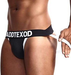 Casey Kevin Jockstrap Hombre Deportivo Suspensorio Tanga Sexy con Tiro Bajo Calzoncillos Elástica Ropa Interior Gay