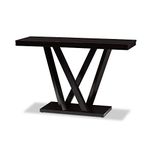 Baxton Studio Console Tables, Wood, Brown, One Size