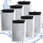 6 Pack Medium Filter Cartridges for Tetra Whisper Bio-Bag Filters, Replacement Filter Cartridge for TetraFauna ReptoFilter and Tetra Whisper Power Filter 5-10 Gallons (10i/IQ10/PF10 Aquarium Filter)