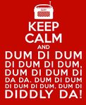 Keep Calm and Dum di dum Lined Notebook for Archers fans: A lined notebook for journals, passwords, poetry, addresses, creative ideas & emergency lists