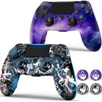 XISOGUU 2 Pack Wireless Controller 