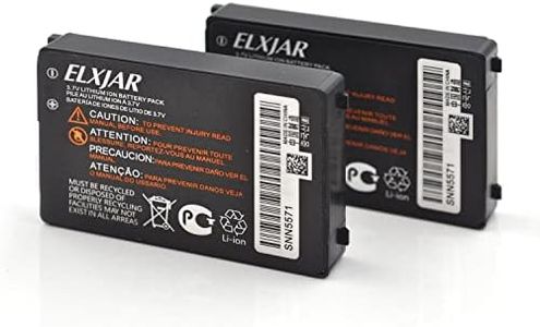 hflexgrad (2-Pack) 3.7V 1200mAh PMNN4497A Li-Ion Battery Replacement for Motorola CLS1110, CLS1410, VL50 UHF Two Way Radio.