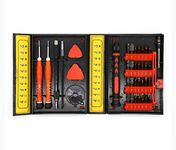 Justec 38 PCs Screwdriver Set Repair Tool Kit for Glasses, Jewelry, Watch, MacBook, iPhone, Tablet, PC, Camera, Clock, Game Console, etc